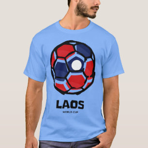 Laos Landesflagge T-Shirt