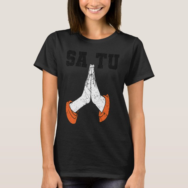 Laos Lao Laotian Flag Proud Sa Tu Hände gesegnet P T-Shirt (Vorderseite)
