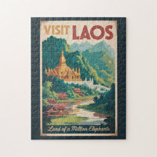 Laos Pha That Luang Illustrations Reise Kunst