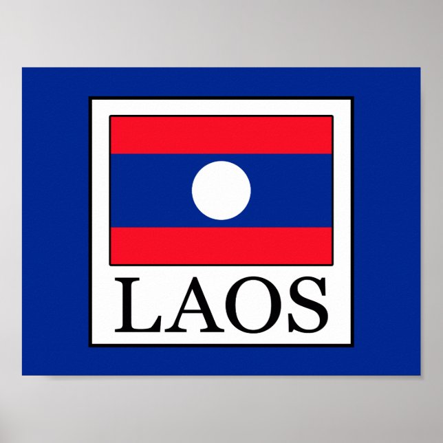 Laos Poster (Vorne)