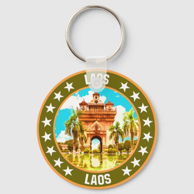 Laos Schlüsselanhänger (Vorderseite)