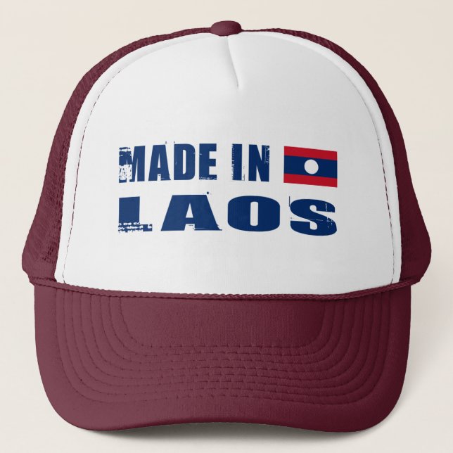 LAOS TRUCKERKAPPE (Vorderseite)