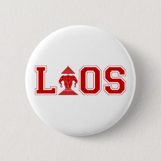 LAOS UNIVERSITY BUTTON (Vorderseite)