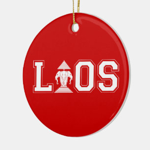 LAOS UNIVERSITY KERAMIK ORNAMENT