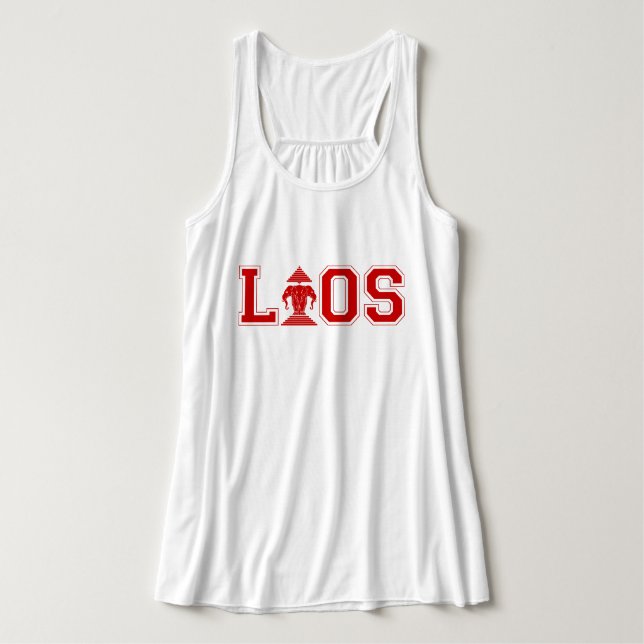 LAOS UNIVERSITY TANK TOP (Design Vorderseite)