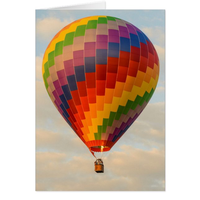 Laos, Vang Vieng.Heißluftballon (Vorne)