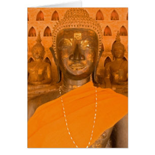 Laos, Vientiane, eine von 6840 Buddha-Bildern in