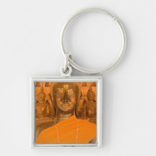 Laos, Vientiane, eines von 6840 Buddha-Bildern in Schlüsselanhänger