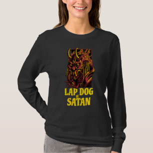 Lap Hund Satan Satanic Horned Maske Sabbatic ziege T-Shirt