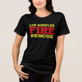 LAPD-Feuerwehr Tri-Blend Shirt