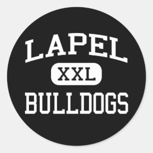 Lapel - Bulldogs - High School - Lapel Indiana Runder Aufkleber