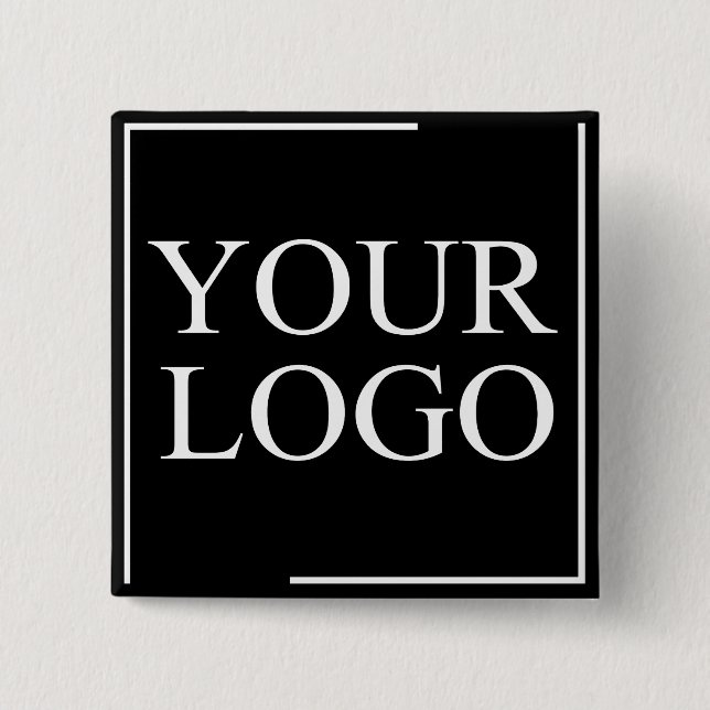 Lapel Pins Custom Pinback Easy Tasten ADD LOGO Button (Vorderseite)