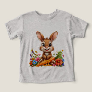 Lapin charmant de style cartoon