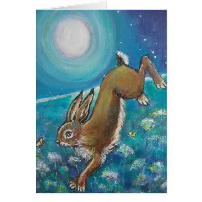 Lapin chassant des lucioles (Devant)