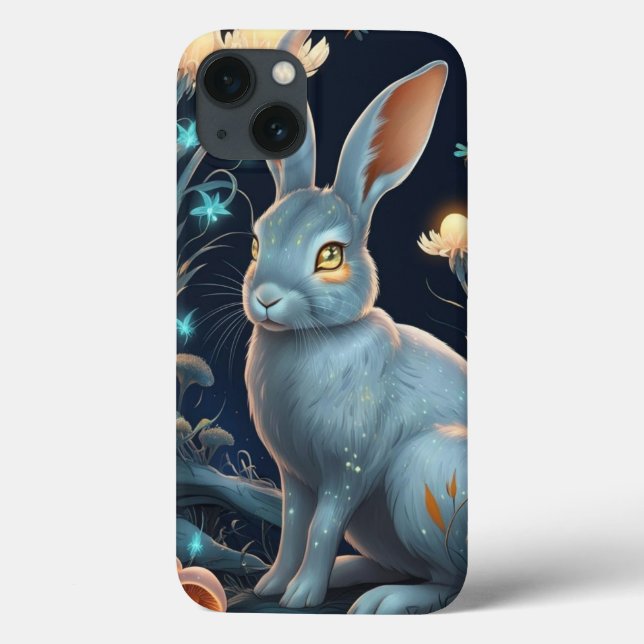Lapin cosmique | Univers | Coque de téléphone (Verso)