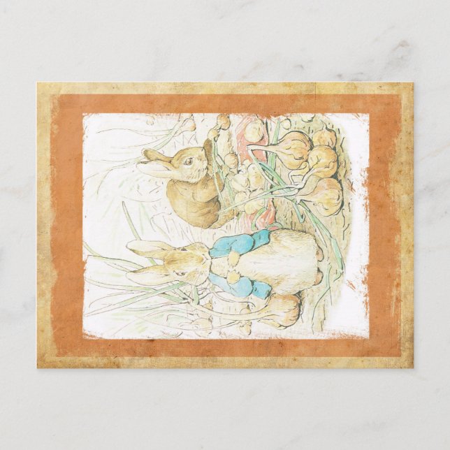 LAPIN de carte de voeux de Pâques (Devant)