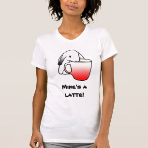 Lapin de Latte ! T-shirt de  