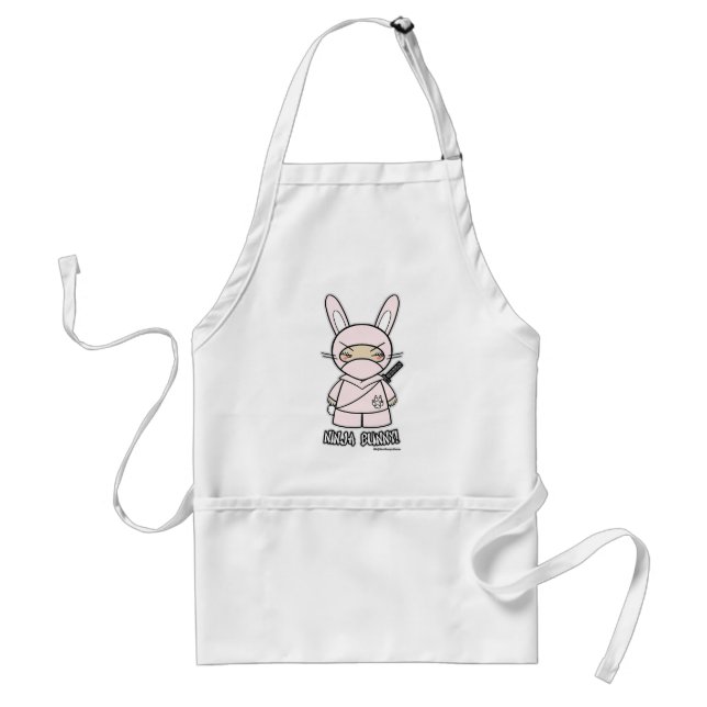 Lapin de Ninja ! Tablier (Devant)
