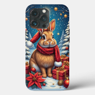 Lapin de Noël iPhone / coque ipad