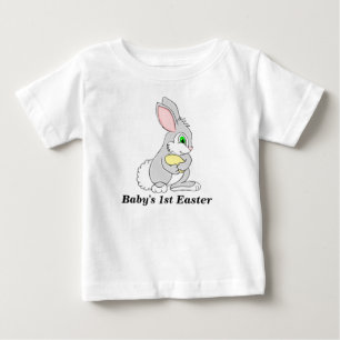 Lapin de Pâques avec Oeuf T-shirt bébé personnalis