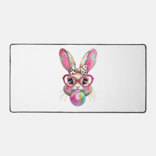 Lapin de Pâques Coquette Nœud Coup de Pinceau Pâqu
