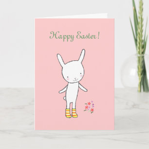 Lapin de Pâques Happy Pâques drôle carte mignonne