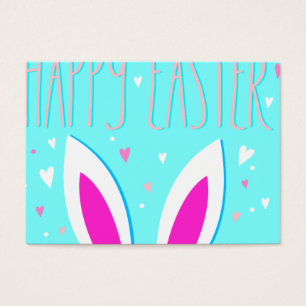 lapin de pâques heureux