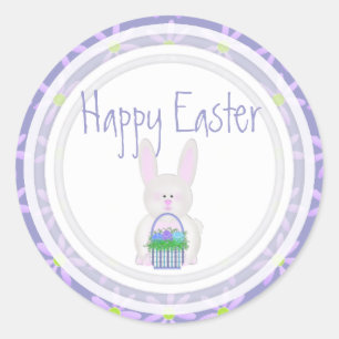 Lapin de Pâques : Joyeux Stickers de Pâques