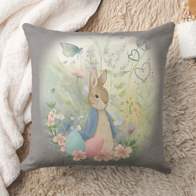 Lapin de Pâques Peter Jeter Oreiller (Couverture)