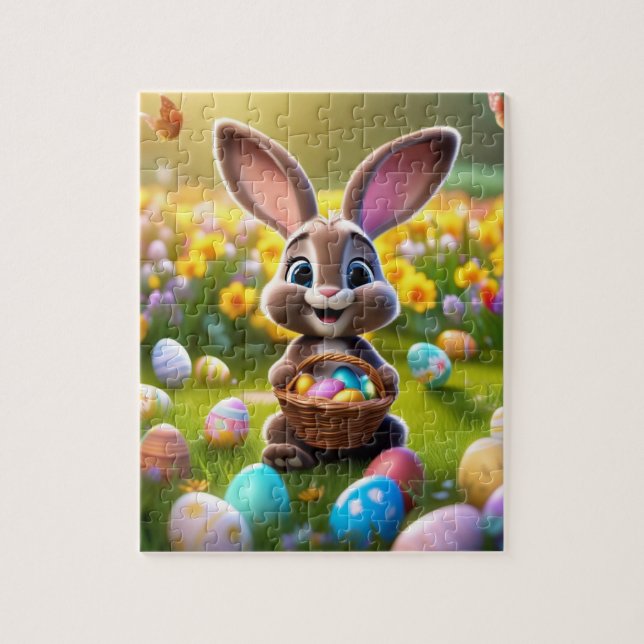 Lapin de Pâques Puzzle (Vertical)