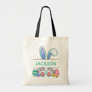 Lapin de Pâques Sac fourre-tout de chasse aux oeuf