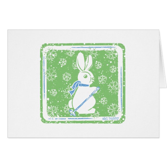 Lapin de ski (Devant horizontal)