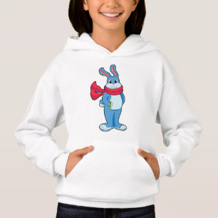 Lapin en hiver avec Écharpe