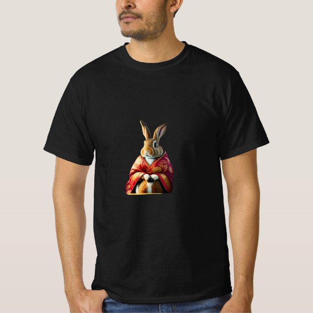 Lapin en T-shirt chinois (Devant)