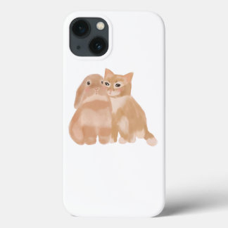 lapin et chat ! coque