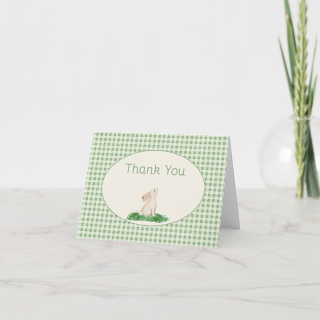 Lapin Gingham Merci (Devant)