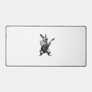 Lapin Jouant de la Guitare Rock Star Amateur de La