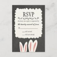 Lapin Lapin Mariage RSVP