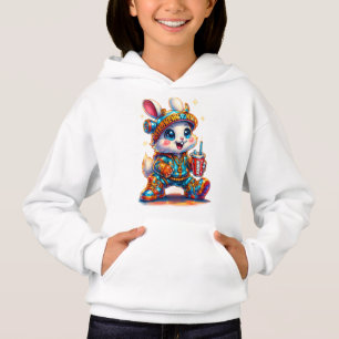 Lapin Neon Soda – Enfants Streetwear Mignon Y2K