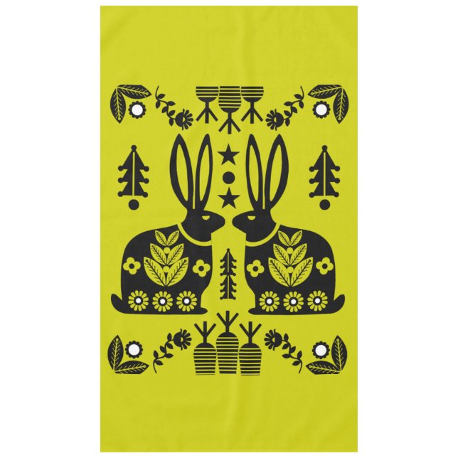Lapin Nordic Scandinave Folk Art nappe (Devant)