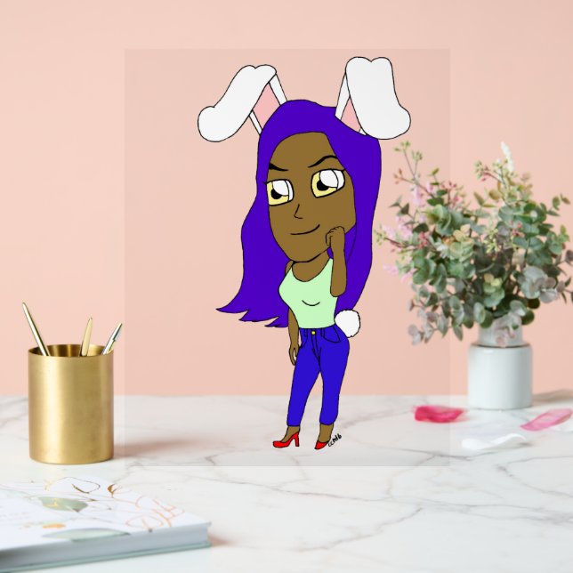 Lapine Chibi en fille (Mariage)