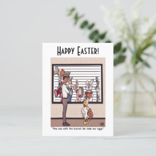 Lapins Dans Une Carte Postale Lineup