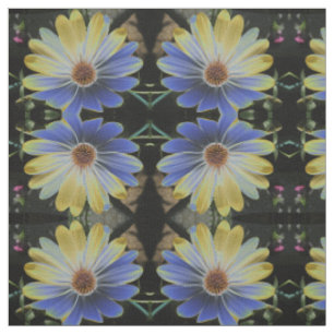 Lapis de marguerite africaine et tissu à motif or
