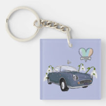 Lapis Grey Figaro porte-clés