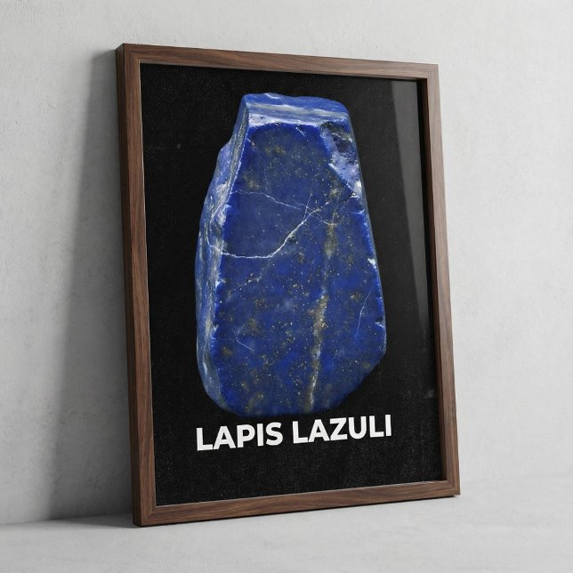 Lapis Lazuli Gemstone Poster (Von Creator hochgeladen)