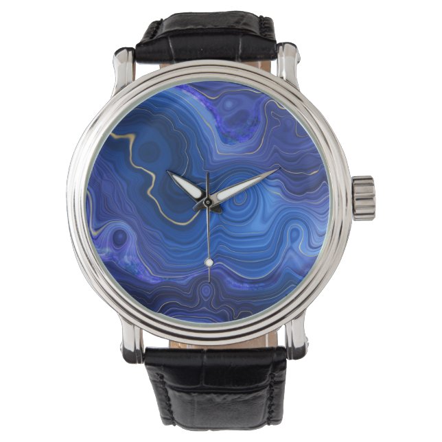 Lapis Lazuli Watch Armbanduhr (Vorderseite)