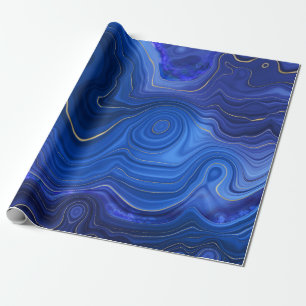 Lapis Lazuli Wrapping Paper Geschenkpapier
