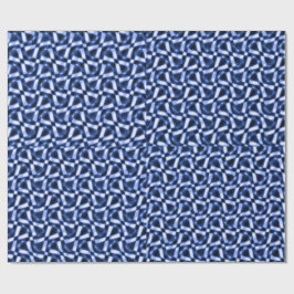 Lapislazuli-Farben-Simulation Geschenkpapier