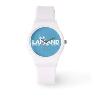 LAPLAND-Farbuhren Armbanduhr