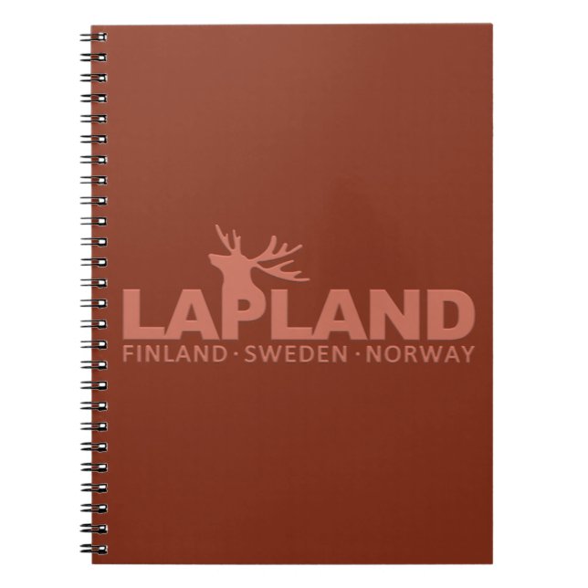 LAPLAND-Notebook Notizblock (Vorderseite)